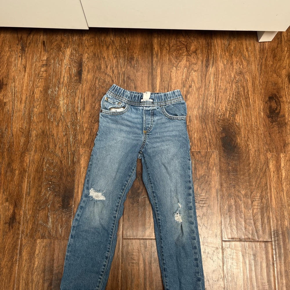 GAP Women's Straight Leg Jeans in Light Blue